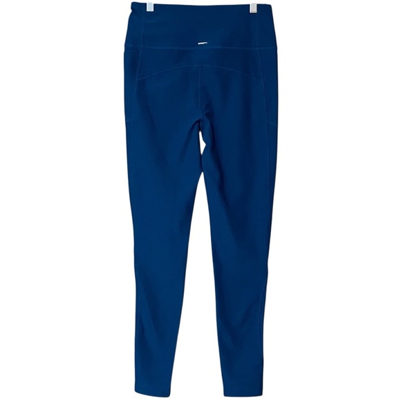 Mondetta High Waist Active Legging S Teal Side Pockets Mesh Moisture Wicking NWT - Picture 6 of 13